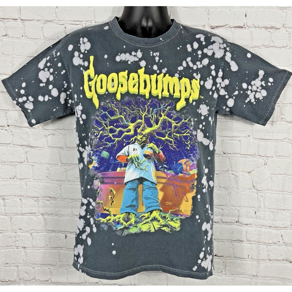 Goosebumps Dr. Brewer Plant Man Retro Graphic T-Shirt Size Small